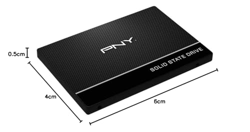 PNY CS900 Internal SSD SATA III, 2.5 Inch, 250GB, Read Speed up to 535MB/s