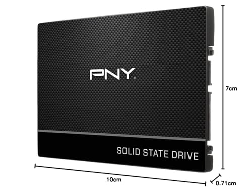 PNY CS900 Internal SSD SATA III, 2.5 Inch, 250GB, Read Speed up to 535MB/s