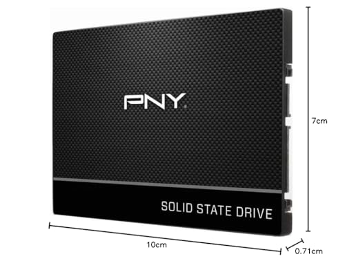 PNY CS900 Internal SSD SATA III, 2.5 Inch, 250GB, Read Speed up to 535MB/s