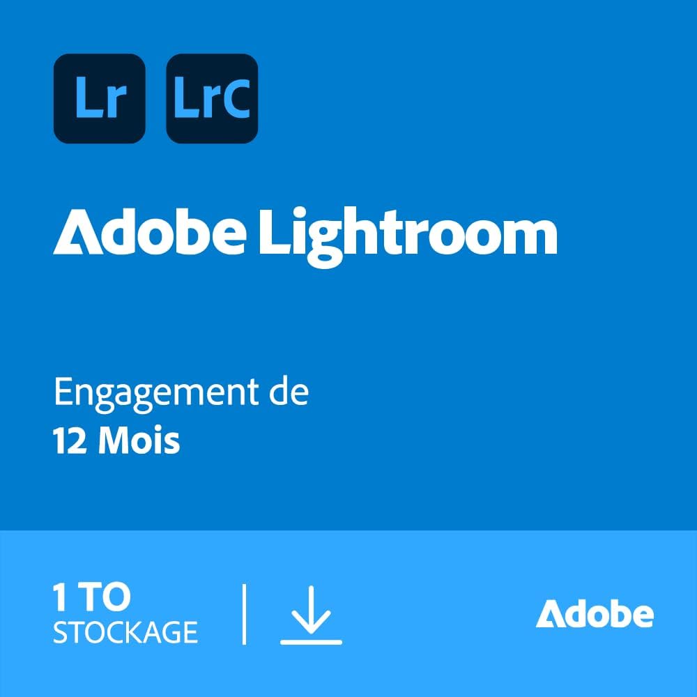 Adobe Creative Cloud All Apps | 1 an | PC/Mac | Téléchargement E-mail en 2H Max