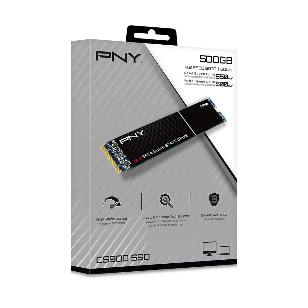 PNY CS900 Internal SSD SATA III, 2.5 Inch, 250GB, Read Speed up to 535MB/s