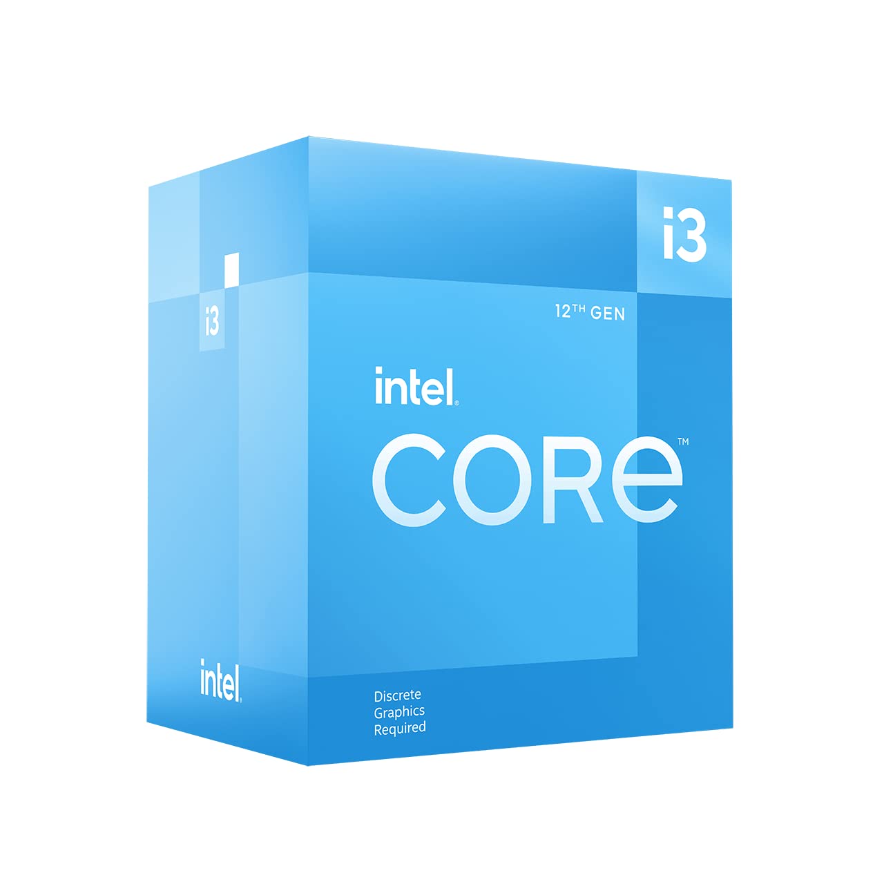 Intel® Core™ i3-12100F, procesador de escritorio, 12 MB de caché, hasta 4,30 GHz