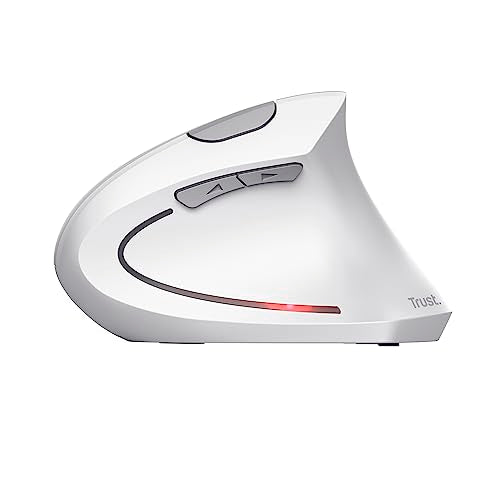 Ratón Inalámbrico, Ratón Vertical Ergonómico, 6 Botones, LED