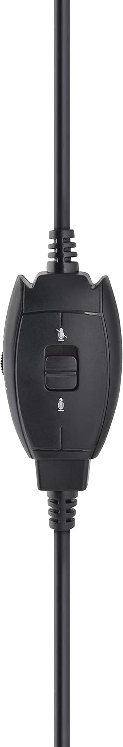 Micro Casque pour PC - Casque avec Microphone Flexible à Réduction de Bruits