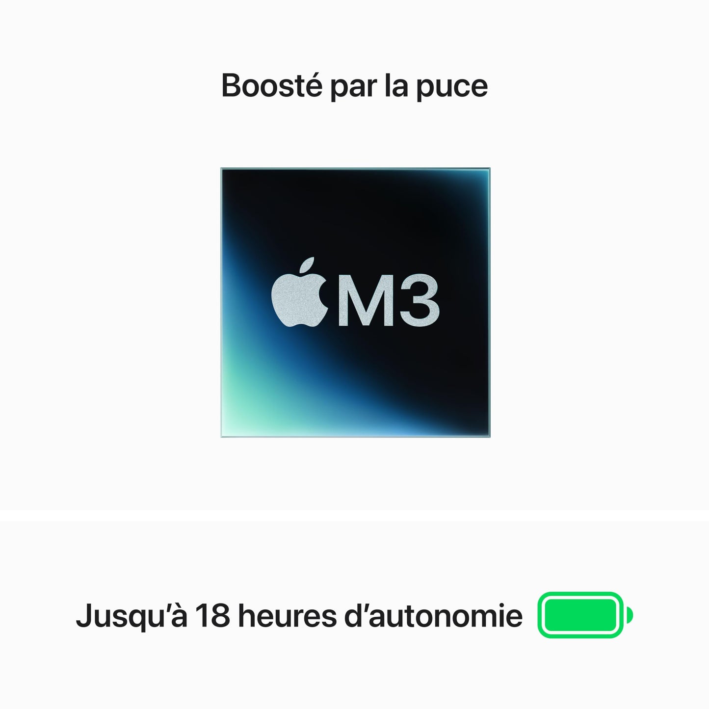 Apple 2024 Portable MacBook Air 15 Pouces avec Puce M3 : écran Liquid Retina 15,3 Pouces, 8 Go de mémoire unifiée, 256 Go de Stockage SSD, Clavier rétroéclairé, caméra FaceTime HD 1080p. Minuit