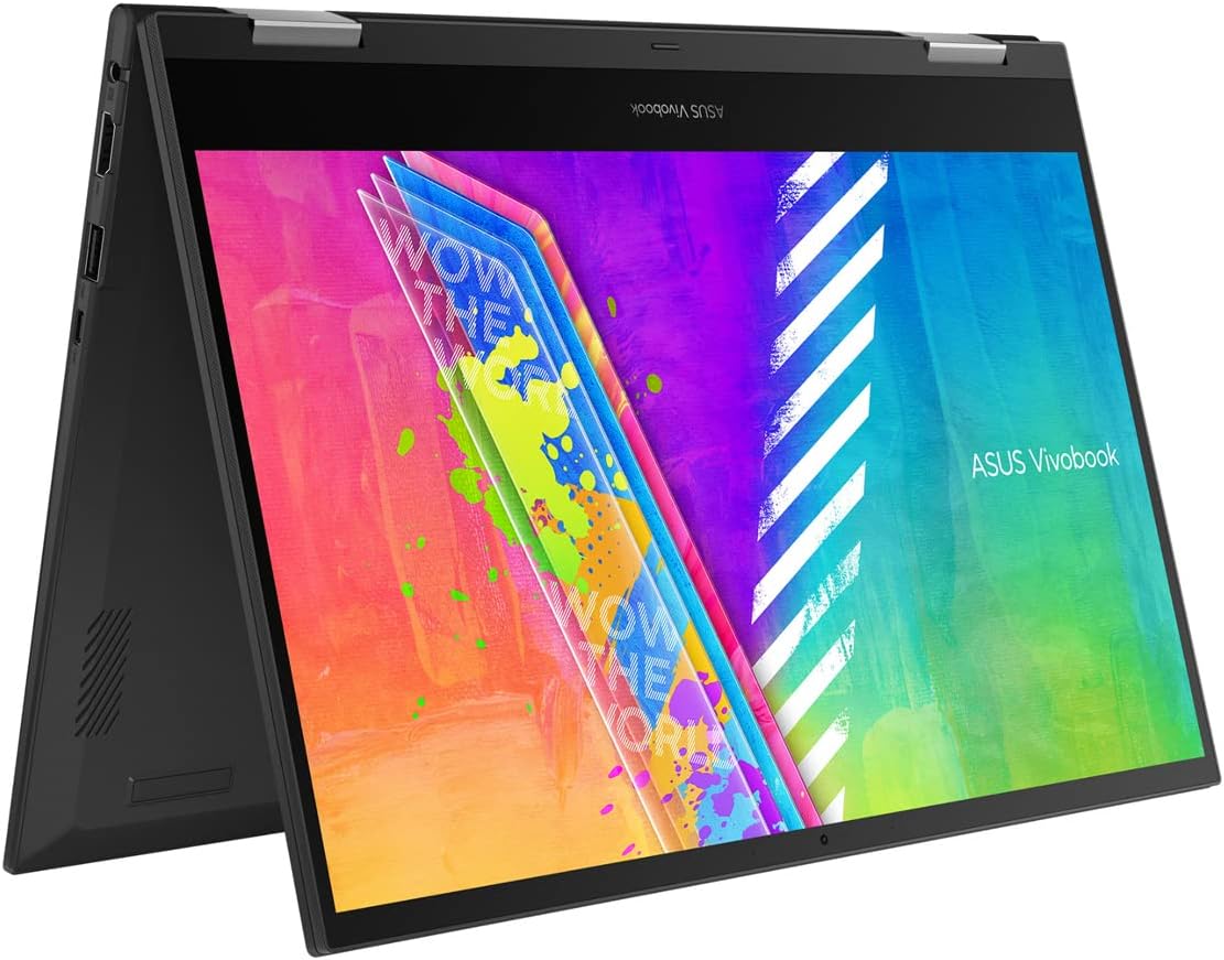 ASUS Vivobook 14 TP1400KA-BZ091WS 14 Inch HD Touch Laptop PC (Intel Celeron N4500, 4GB DDR4, 64G eMMC, Windows 11 Home S) - AZERTY Keyboard