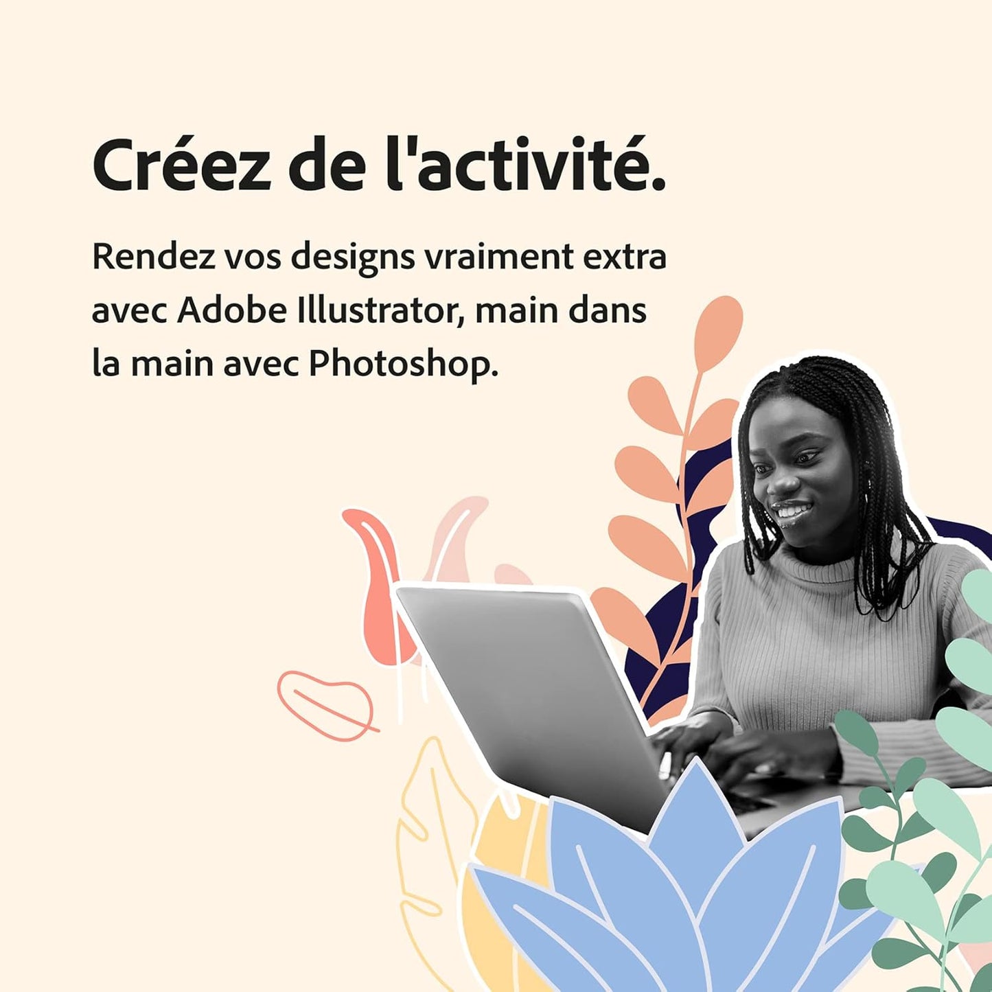 Adobe Creative Cloud All Apps | 1 an | PC/Mac | Téléchargement E-mail en 2H Max