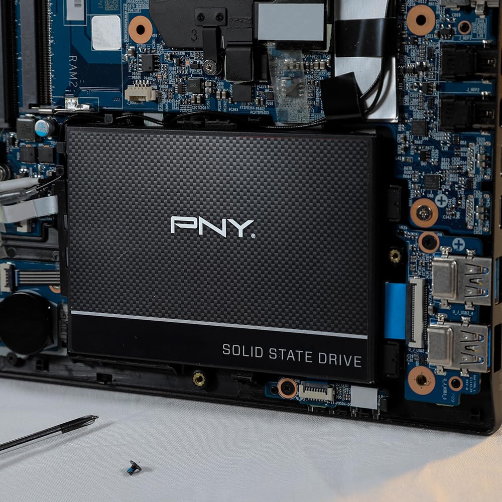 PNY CS900 Internal SSD SATA III, 2.5 Inch, 250GB, Read Speed up to 535MB/s