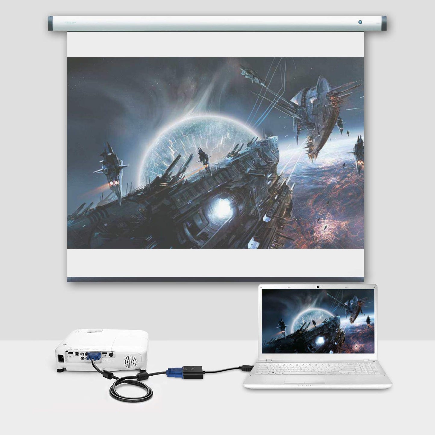 Cable de monitor Rankie VGA a VGA, 1,8 m
