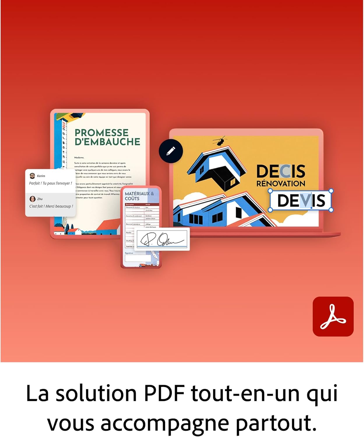 Adobe Creative Cloud All Apps | 1 an | PC/Mac | Téléchargement E-mail en 2H Max