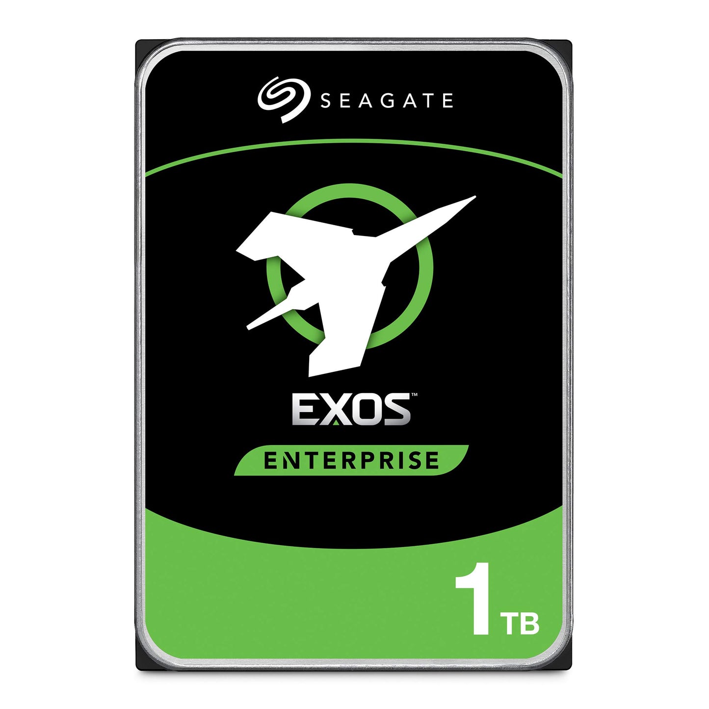 Seagate Exos X18, 16TB, Enterprise Internal Hard Drive HDD, CMR 3.5'', Hyperscale SATA 6Gb/s 7200RPM 512e 4Kn Fast Format Low Latency with Enhanced Cache Part Number (ST16000NM000J)