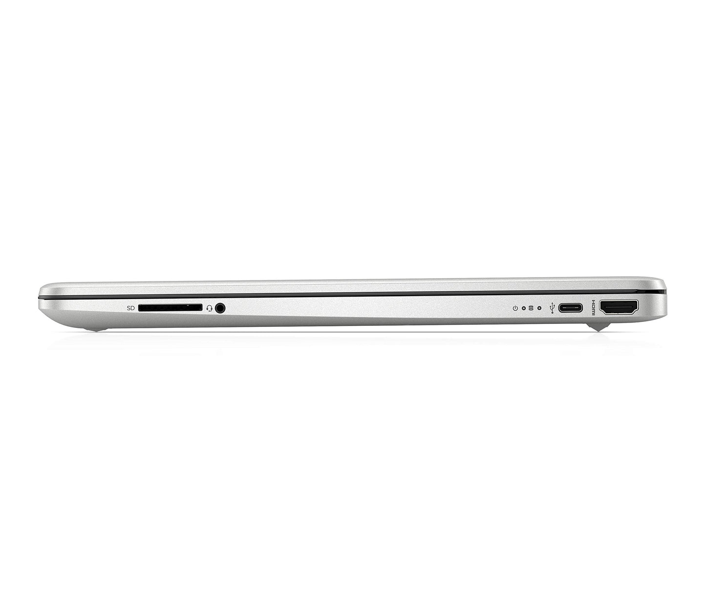 HP Laptop 15s-fq5004sf 15.6" FHD Portable PC (Intel Core i7-1255U, 16 GB RAM, 512 GB SSD, AZERTY, Windows 11 Home) Natural Silver