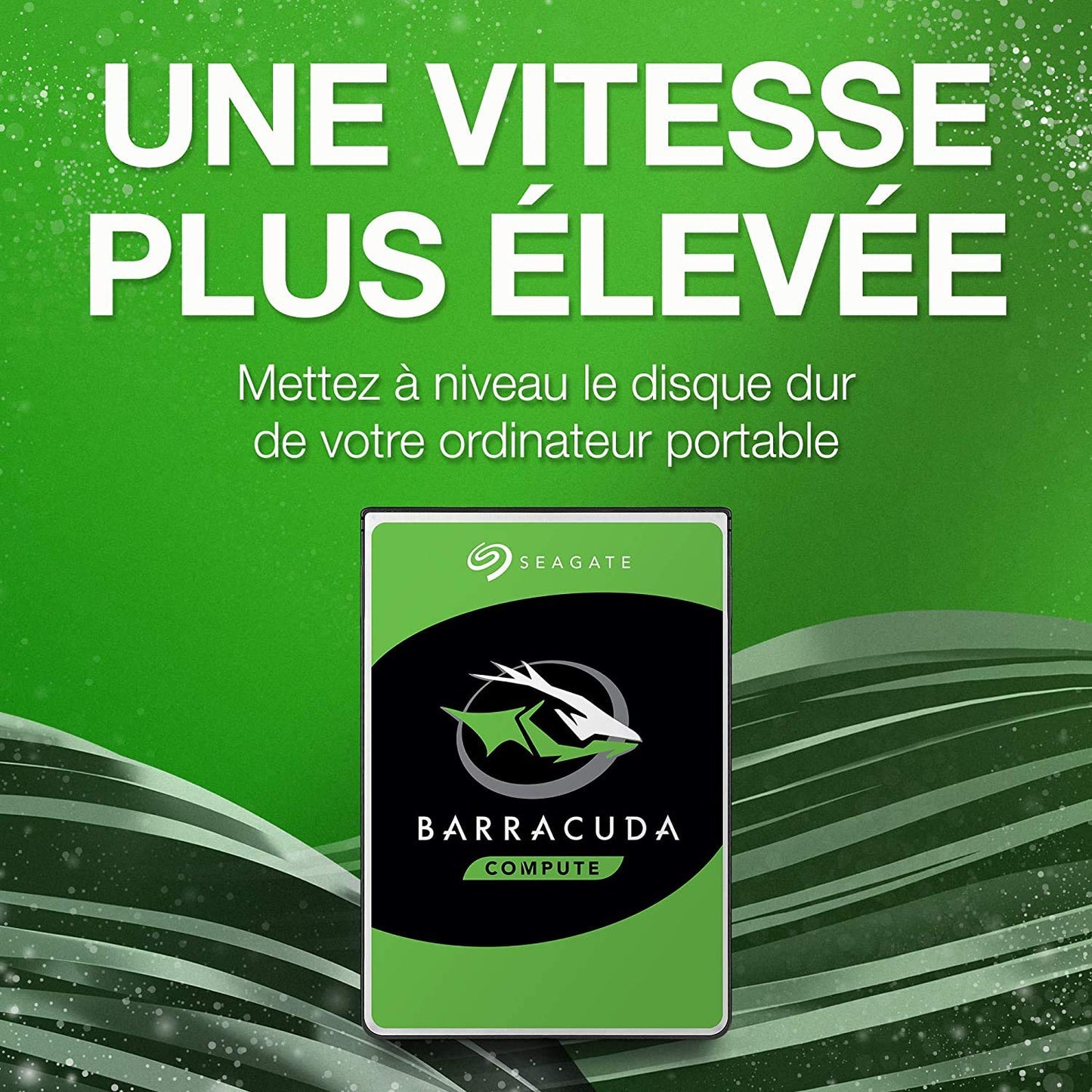 Seagate BarraCuda, 2 To, Disque dur interne HDD – 3,5" SATA 6 Gbit/s 7 200 tr/min, 256 Mo de mémoire cache, pour PC de bureau , Ouverture facile (ST2000DMZ08)