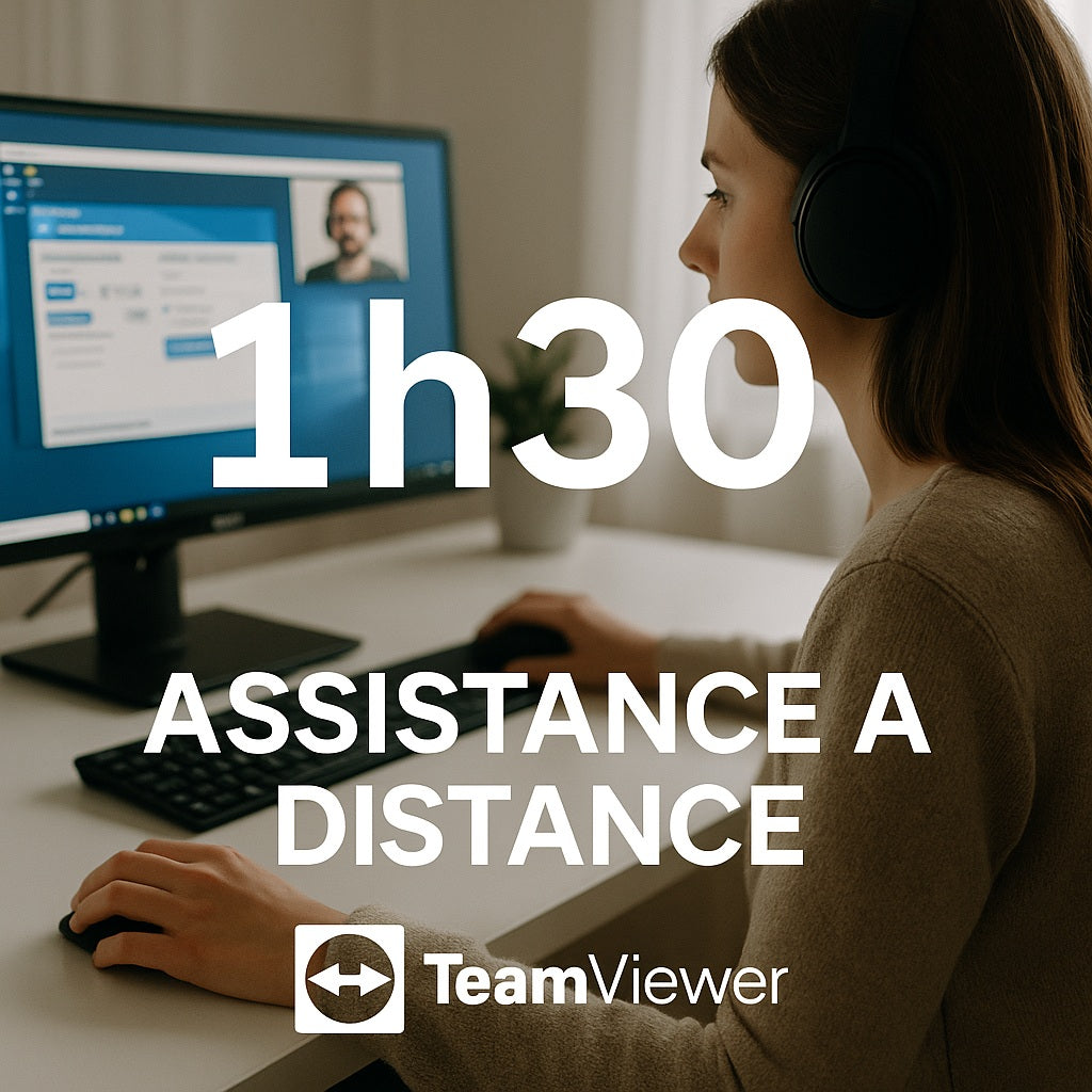Assistance informatique à distance – 30 minutes
