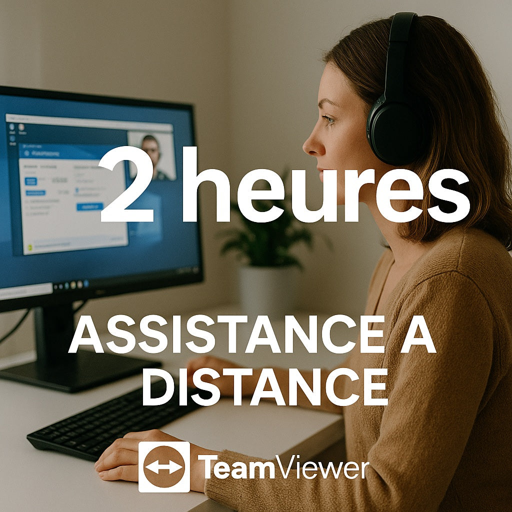 Assistance informatique à distance – 30 minutes