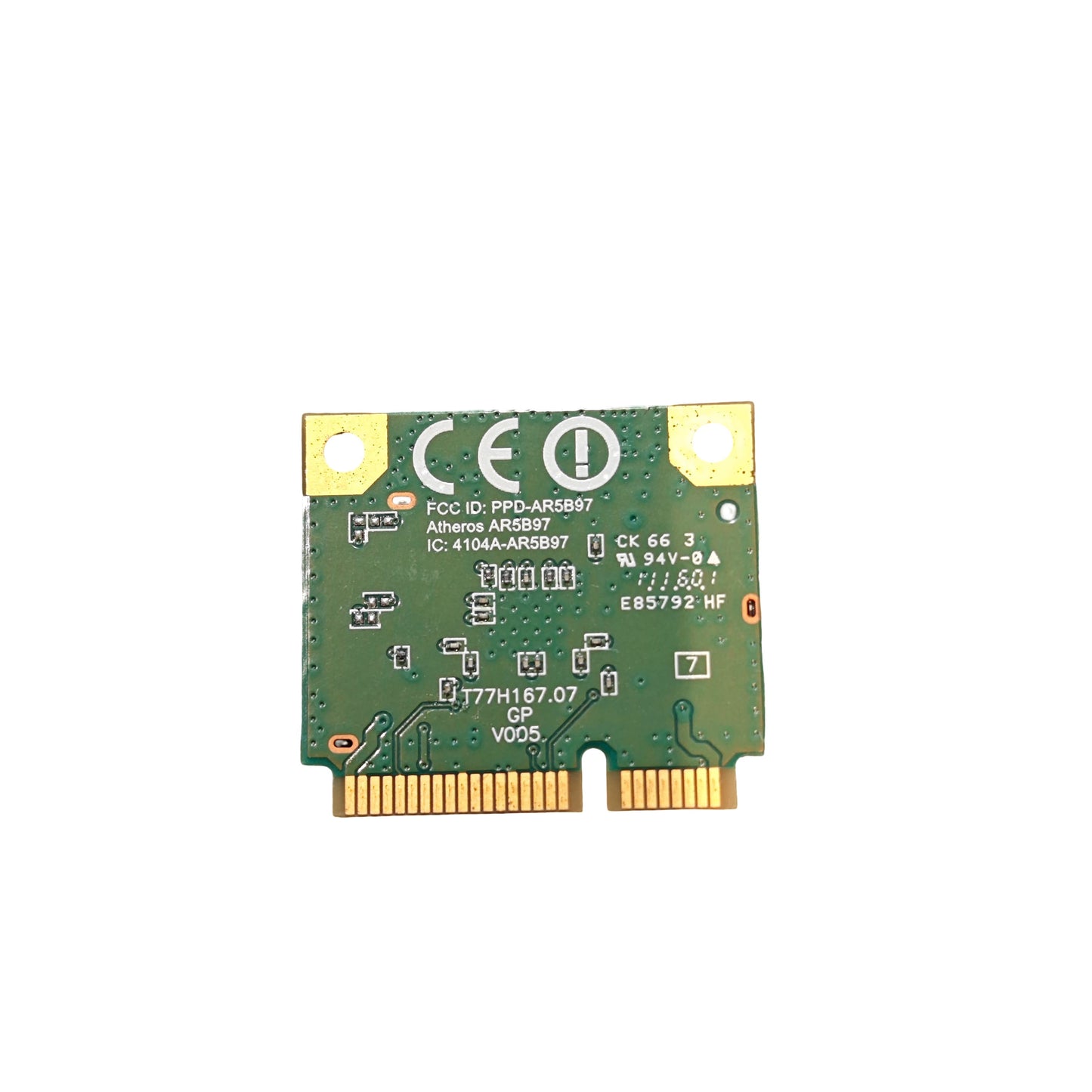 Carte Wi-Fi Atheros AR5B97 Mini PCI-Express – WLAN 802.11b/g/n (Reconditionné)