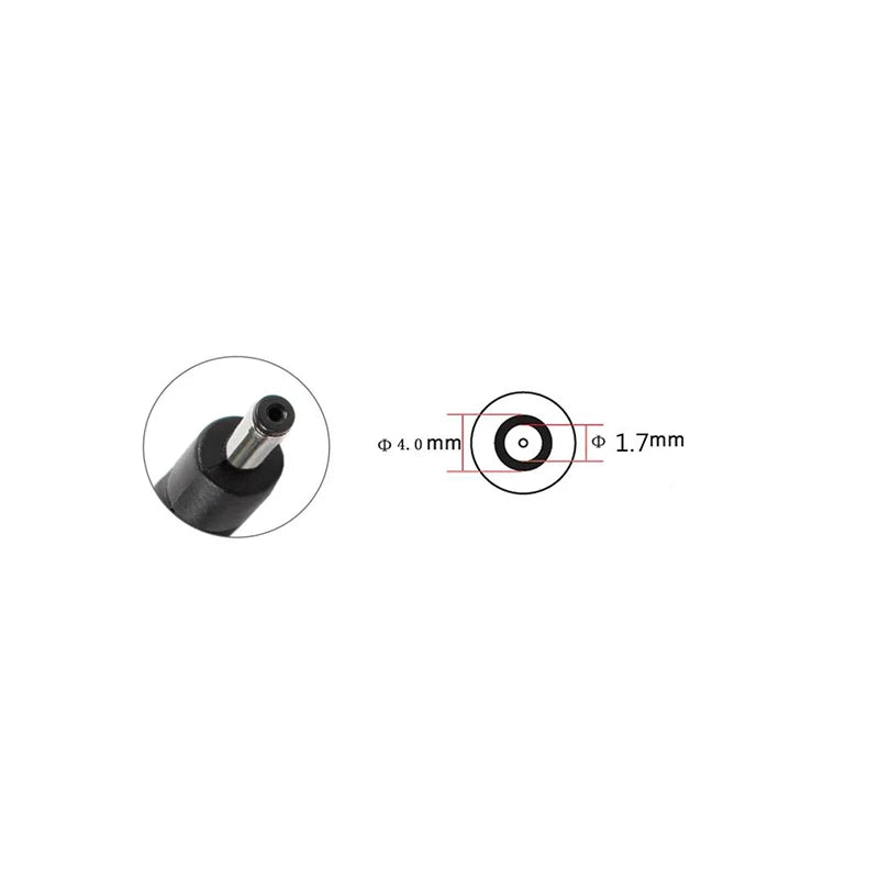 Chargeur pour ordinateur portable pour Lenovo IdeaPad 20V, 65W, 4.0x1.7mm