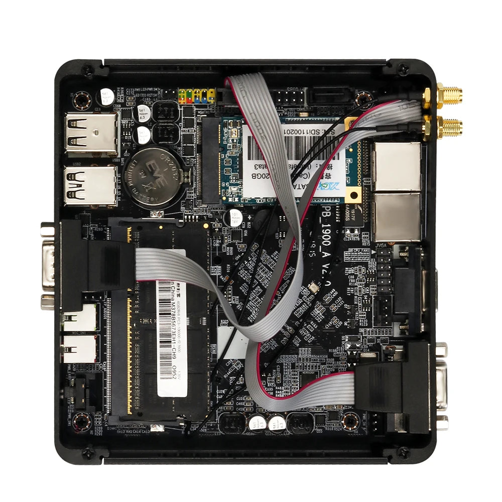Ordinateur Mini PC Intel Pentium J2900 Quad-cores 2x COM RS232