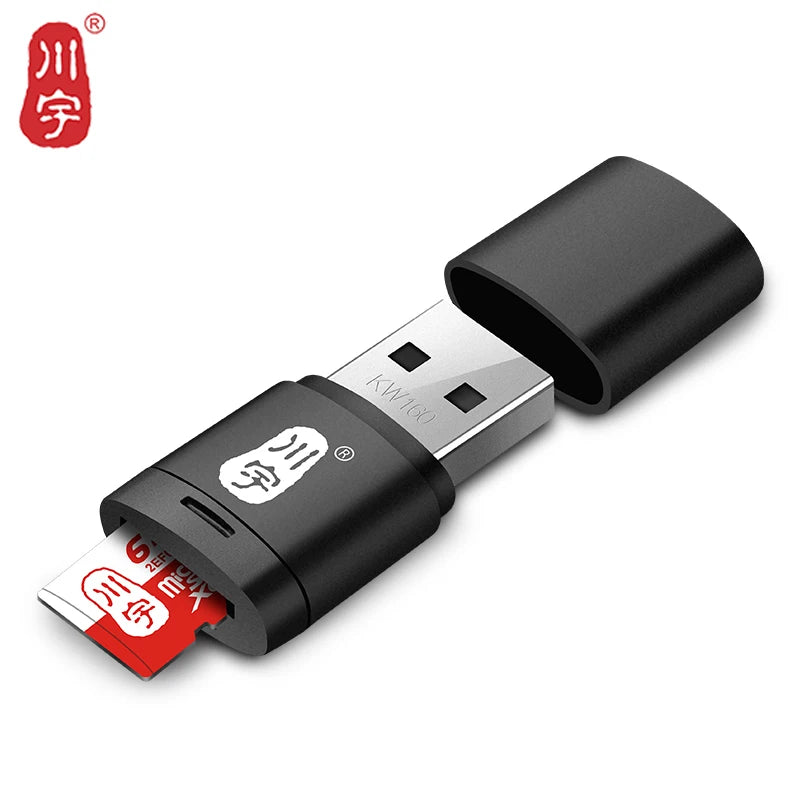 Adaptador lector de tarjetas micro SD 2.0, para ordenador