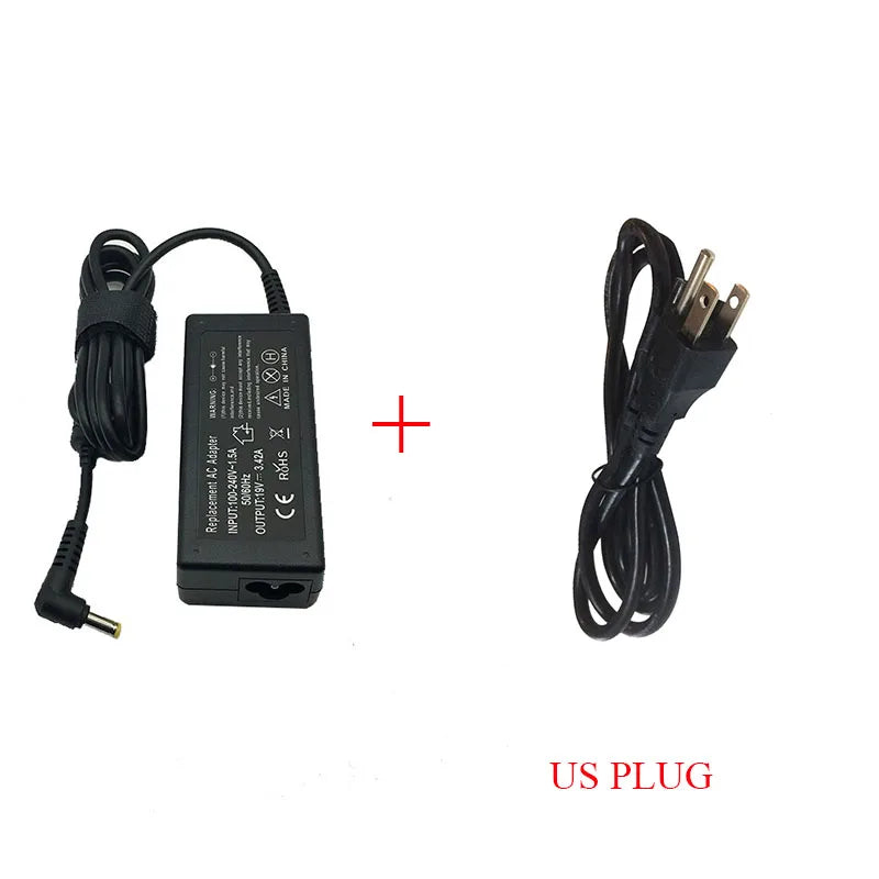 Chargeur d'ordinateur portable pour Acer Aspire 19V 3.42A 65W 5.5*1.7mm