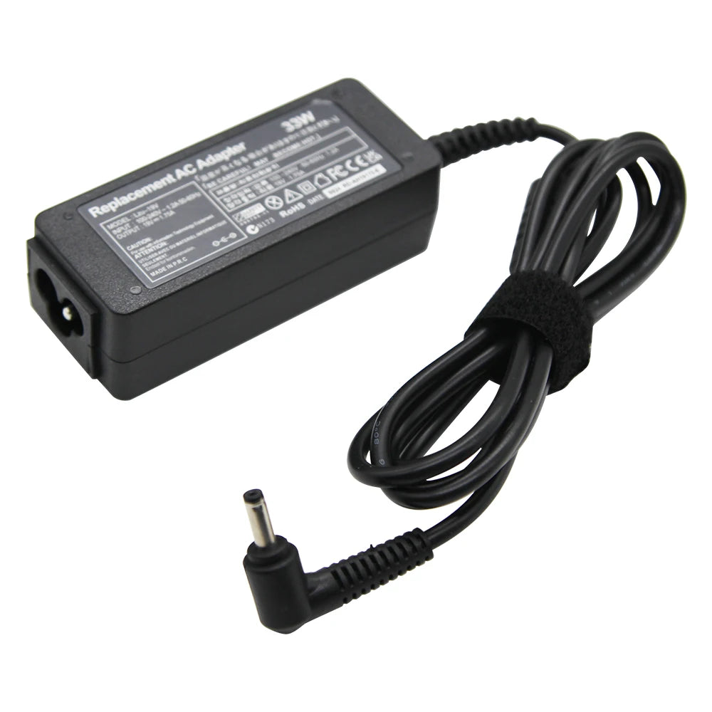 Chargeur d'ordinateur portable pour ASUS 19V, 33W