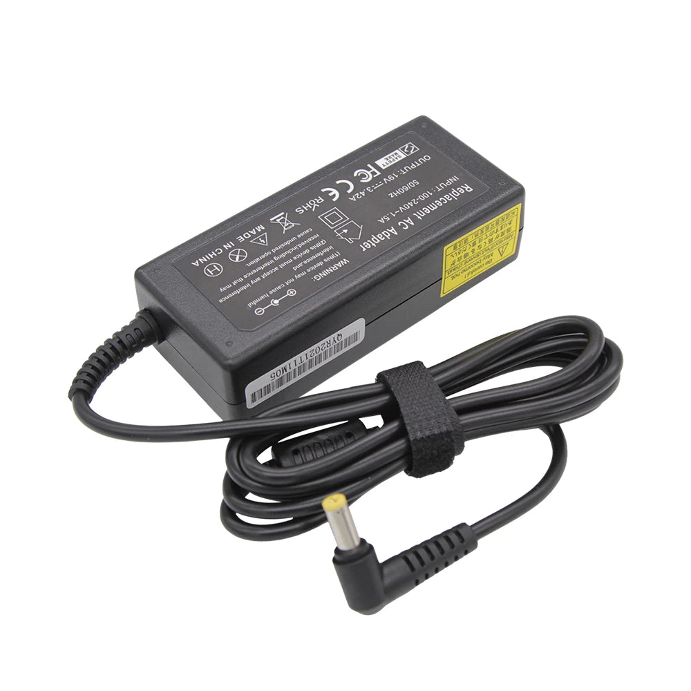 Chargeur d'ordinateur portable pour Acer Aspire 19V 3.42A 65W 5.5*1.7mm