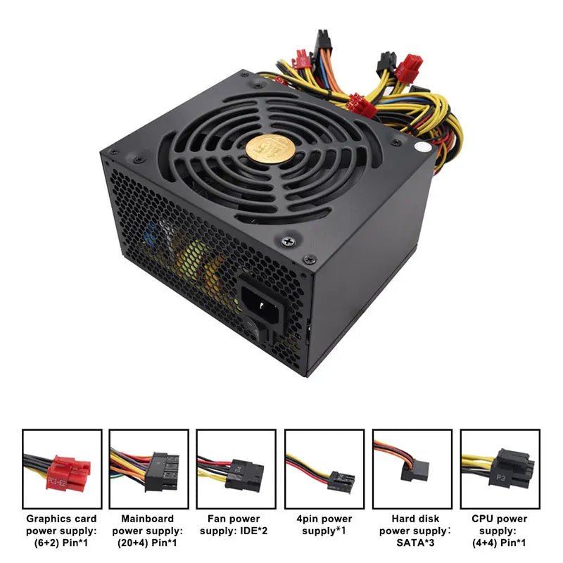 Alimentation électrique 850W 80 Plus Gold PSU Standard 120mm ATX Non modulaire - Alimentation PC | DR CLICK Informatique