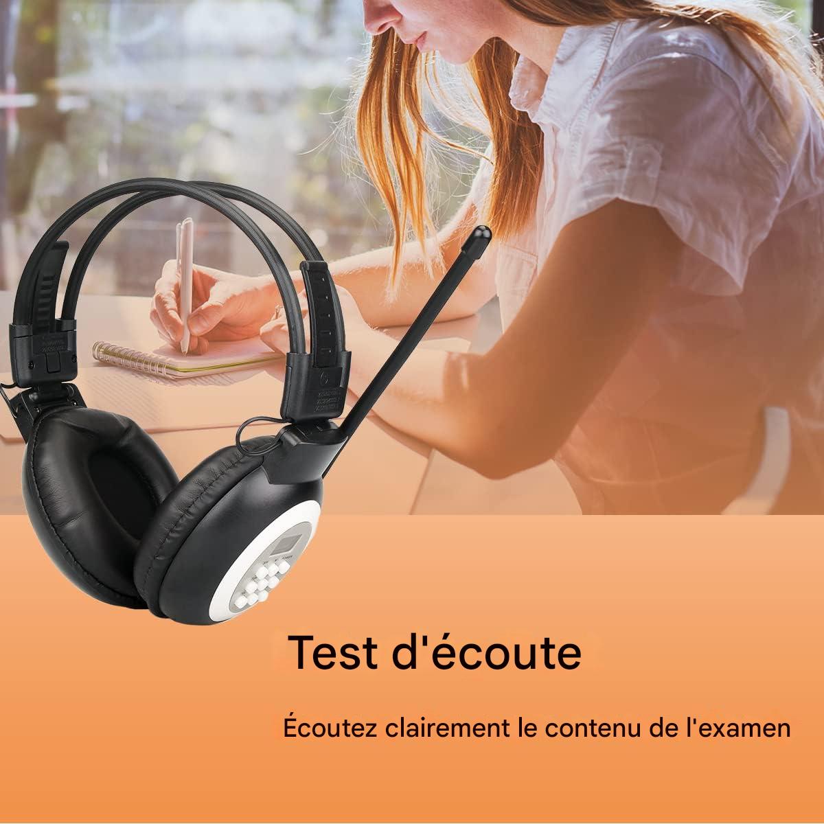 Casque Récepteur FM pour l'Interprétation Simultanée grandes Conférences