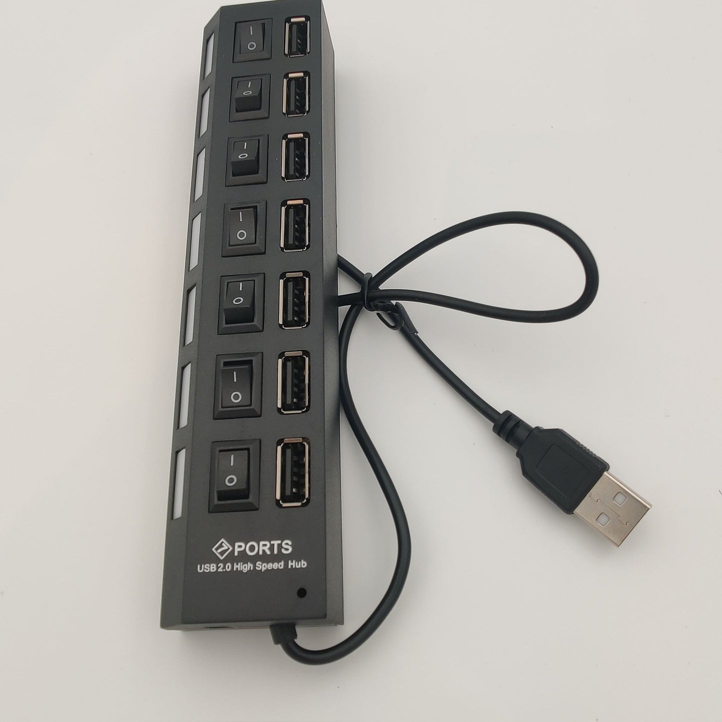 Hub USB 7 Ports avec Interrupteurs