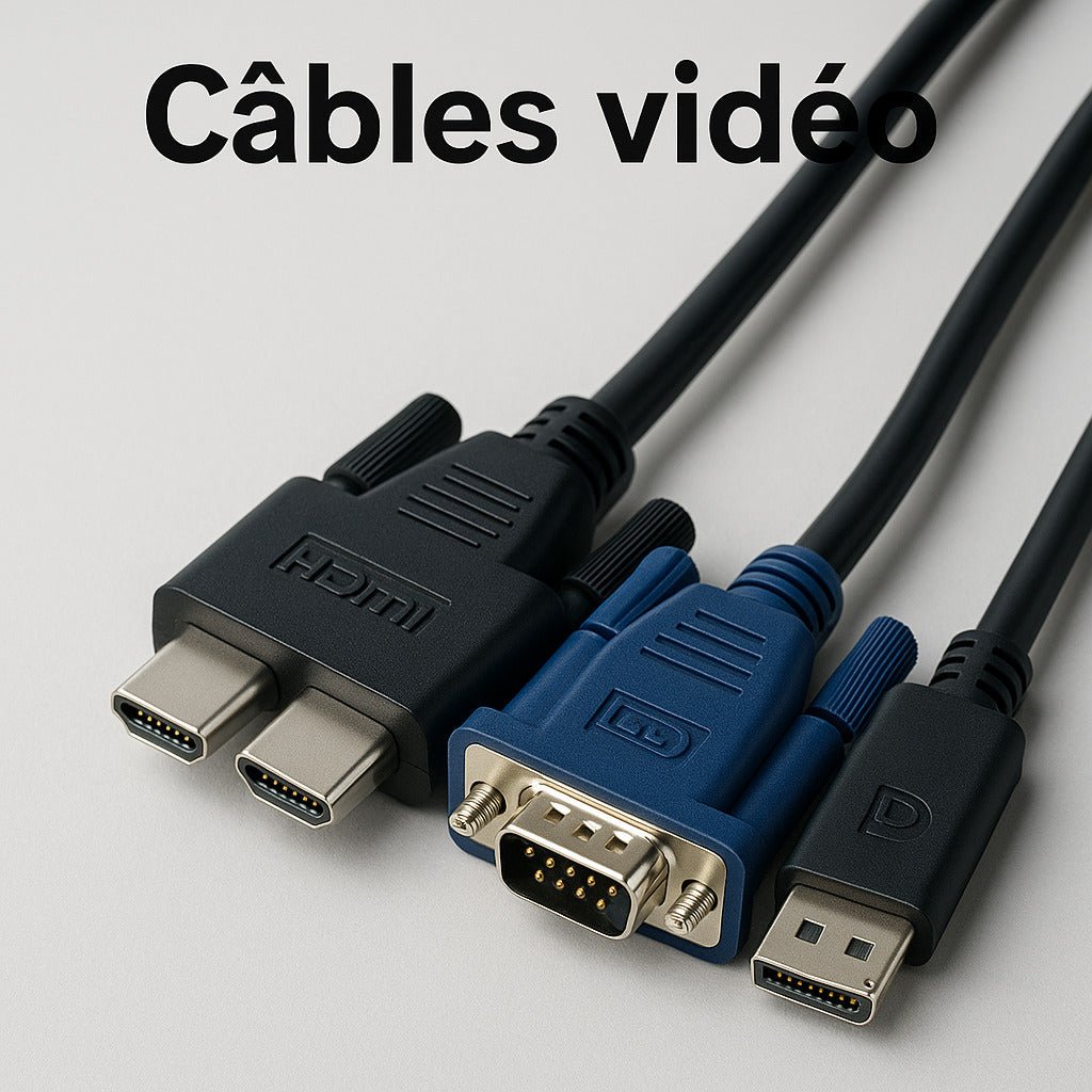 Câbles vidéo - DR CLICK INFORMATIQUE