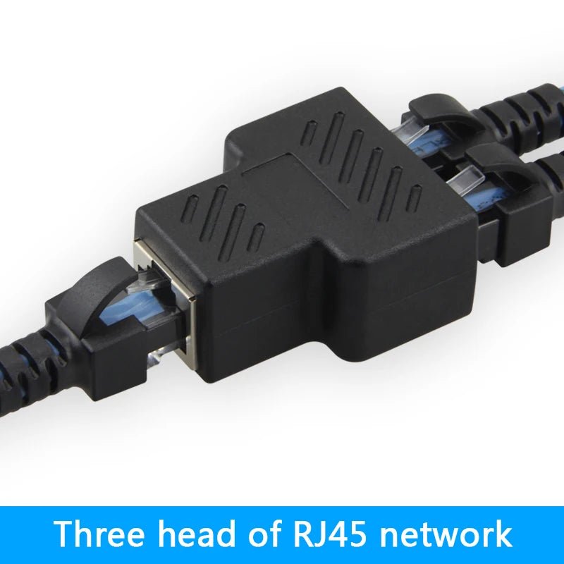 Répartiteur réseau RJ45 femelle vers deux ports RJ45