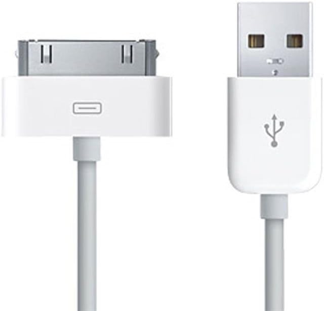 Câble Chargeur USB pour iPhone 4 4S 3 G 3 G 1 m Blanc