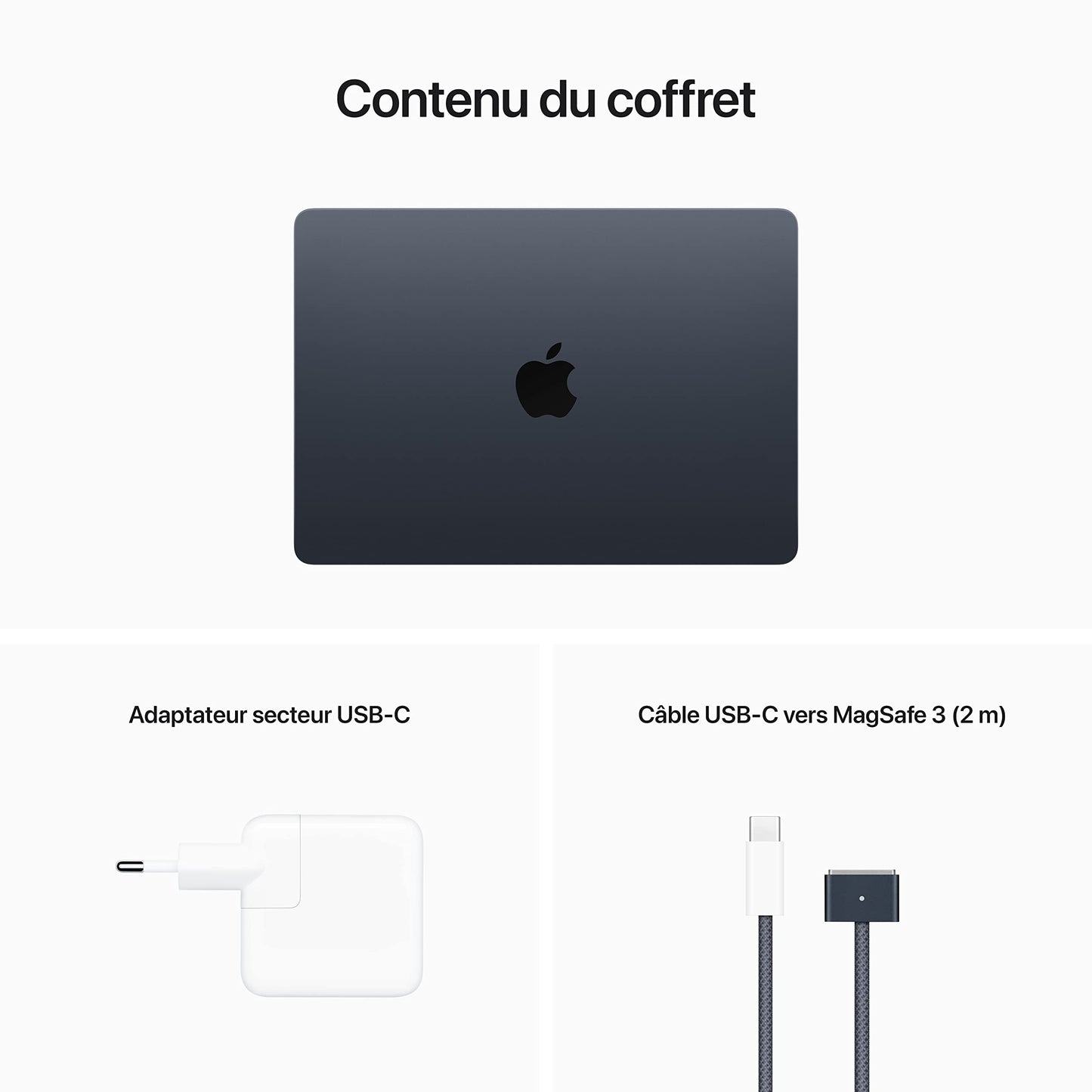 Apple MacBook Air portátil con chip M2: pantalla Liquid Retina de 13,6 pulgadas, 16 GB de RAM, 256 GB de almacenamiento SSD, teclado retroiluminado, cámara FaceTime HD de 1080p; Gris espacial 