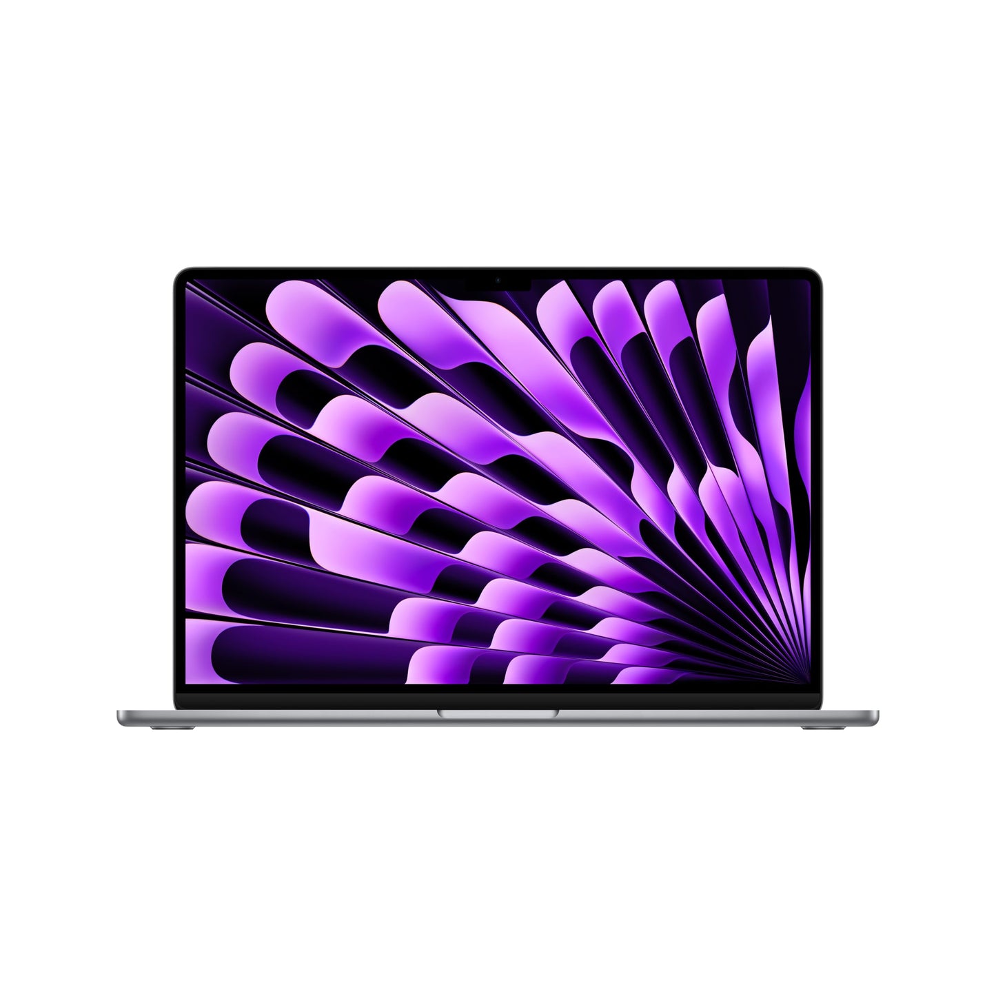 Apple 2024 MacBook Air 15-inch Laptop with M3 Chip: 15.3-inch Liquid Retina display, 8GB unified memory, 256GB SSD storage, backlit keyboard, 1080p FaceTime HD camera. Midnight 