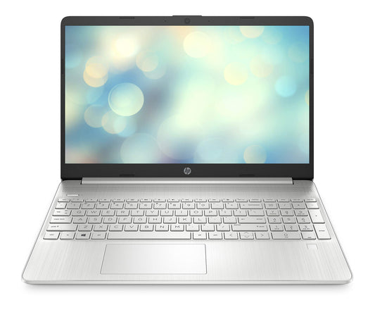 HP Laptop 15s-fq5004sf 15.6" FHD Portable PC (Intel Core i7-1255U, 16 GB RAM, 512 GB SSD, AZERTY, Windows 11 Home) Natural Silver 