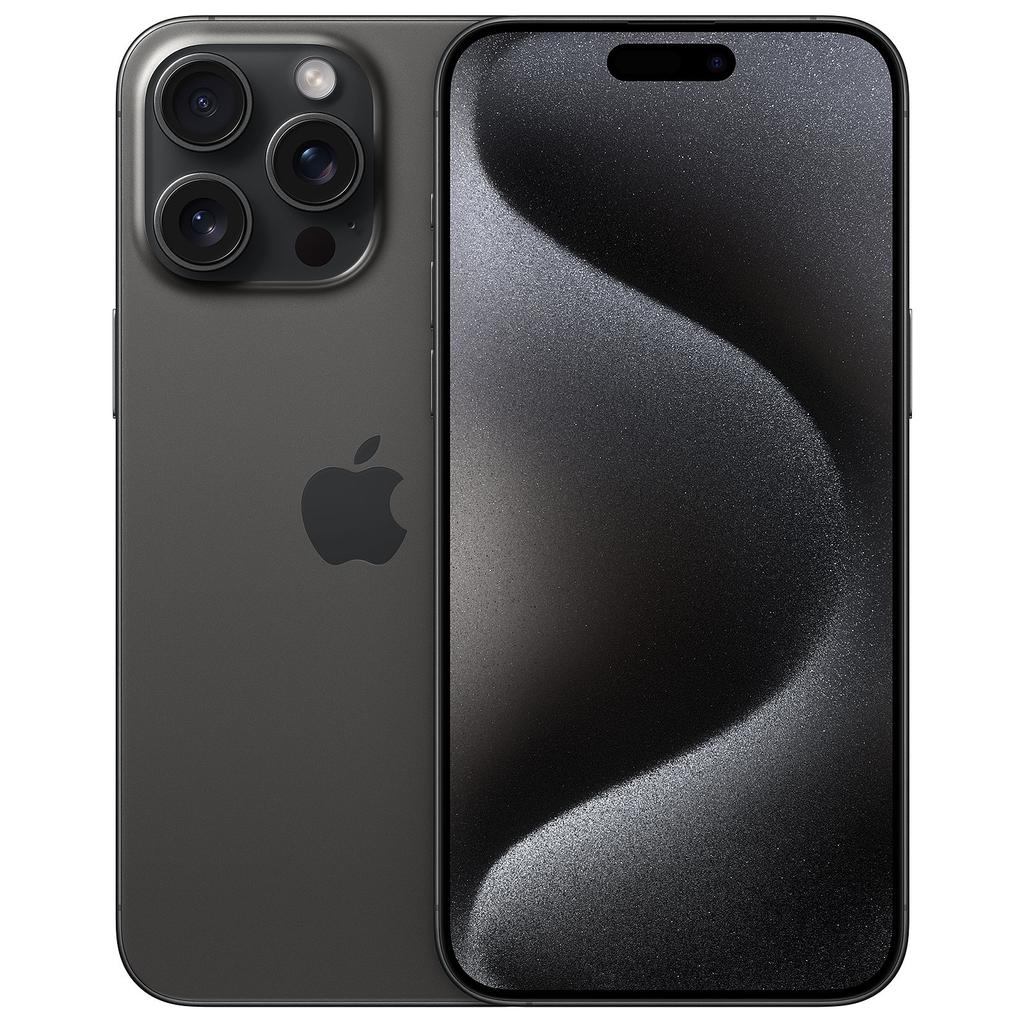 Apple iPhone 15 Pro Max – 256 Go – Titane noir – Reconditionné