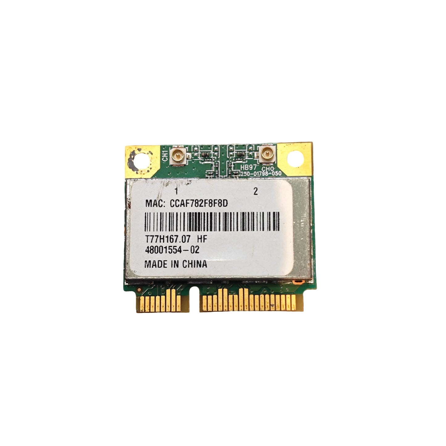 Carte Wi-Fi Atheros AR5B97 Mini PCI-Express – WLAN 802.11b/g/n (Reconditionné)