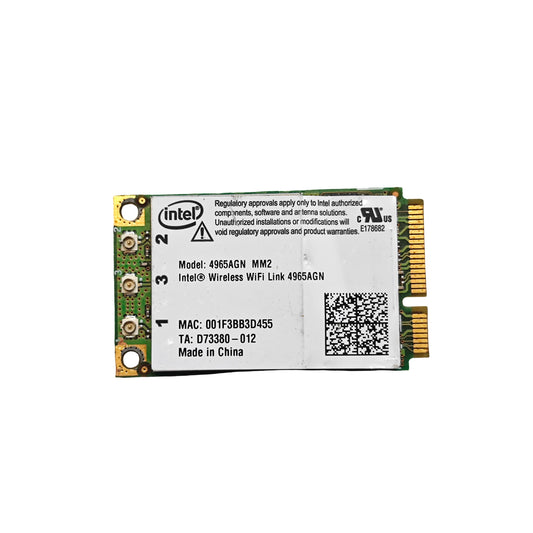Carte Wi-Fi Intel 4965AGN Mini PCI-E Double Bande HP (Reconditionné)