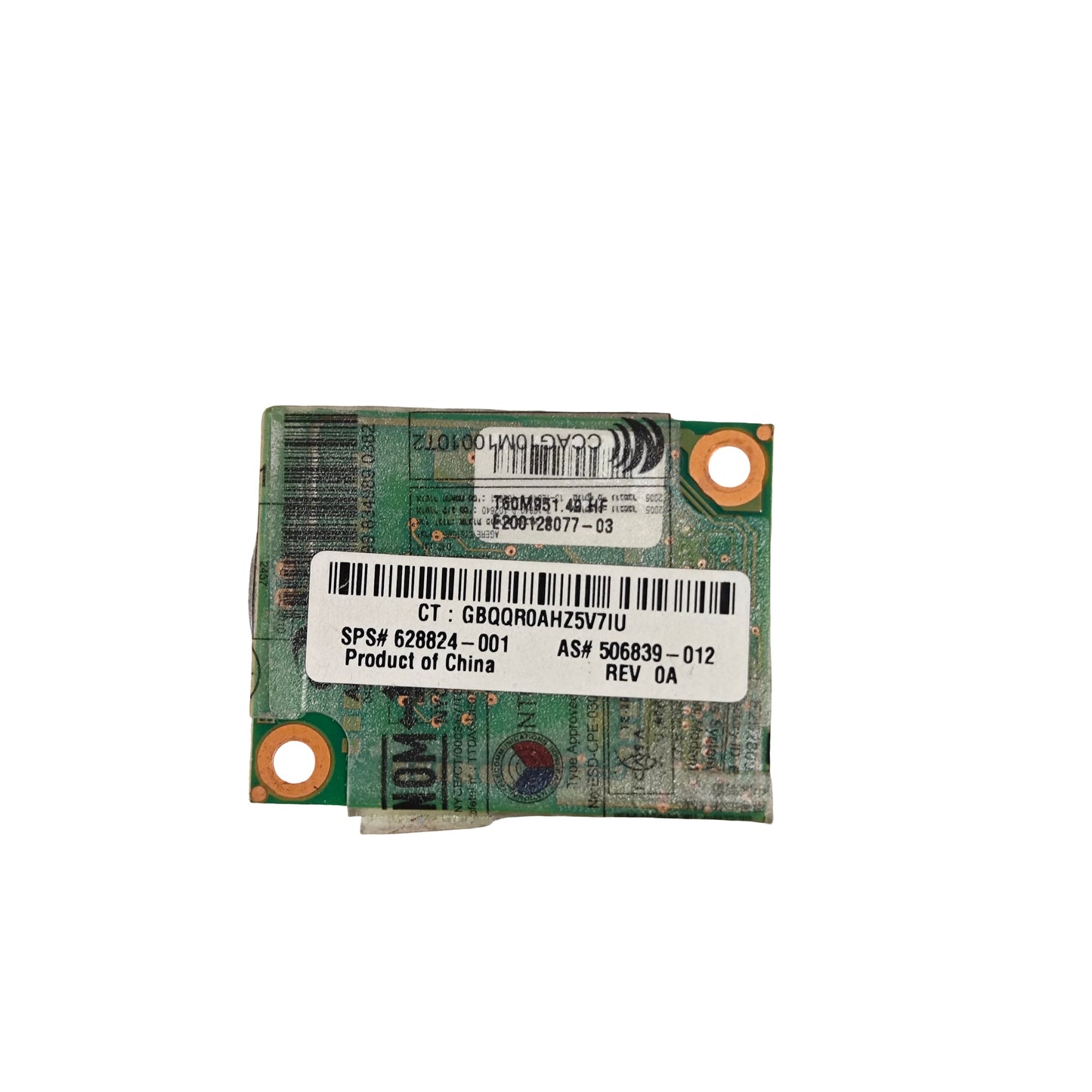 Carte Modem 56K Interne HP – SPS 628824-001 – ProBook / EliteBook  (Reconditionné)