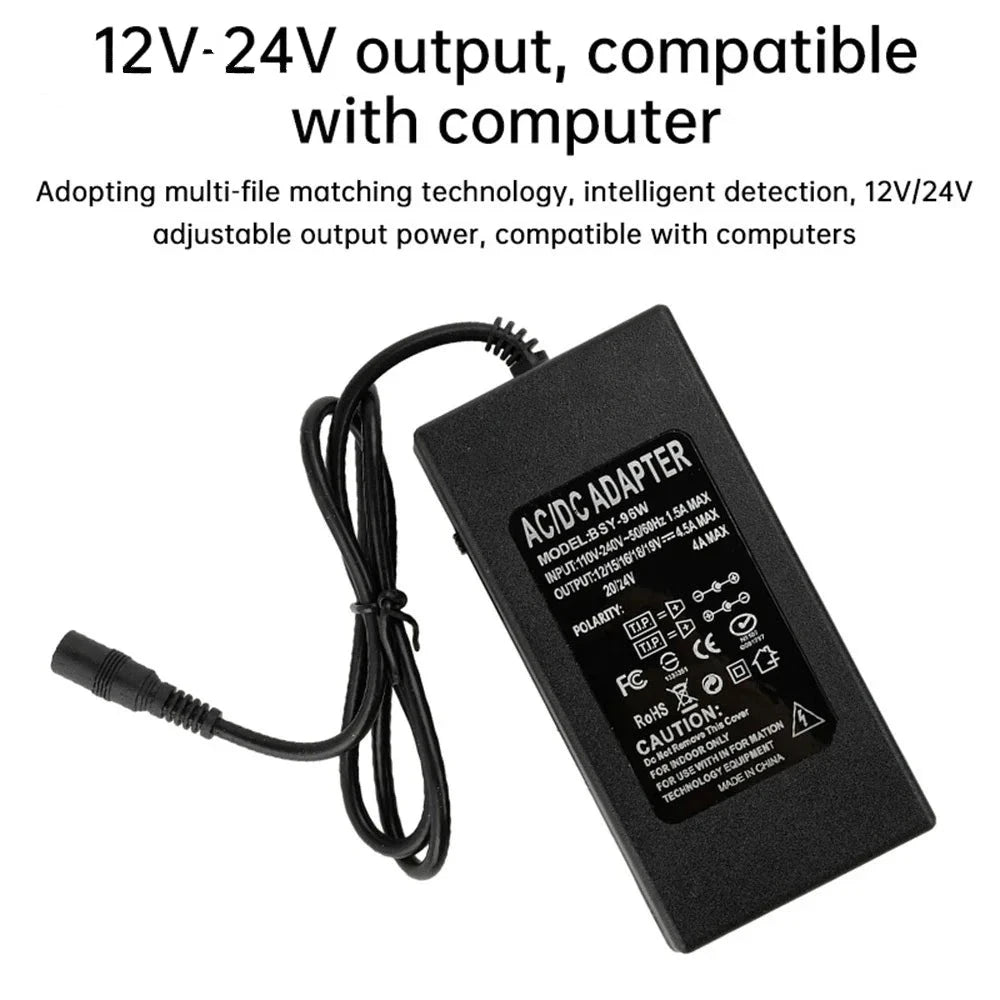 Chargeur Interface universelle DC 12-24V, équipé de 8 prises