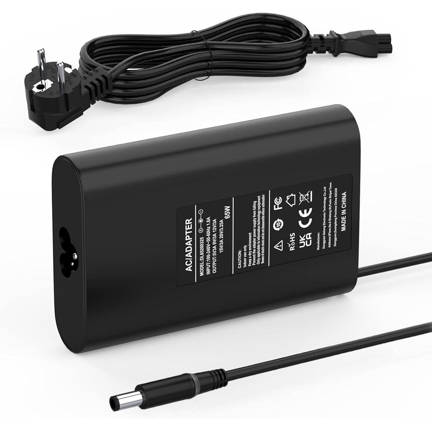 Chargeur PC Portable Dell 65W 7.4 x 5.0mm 0