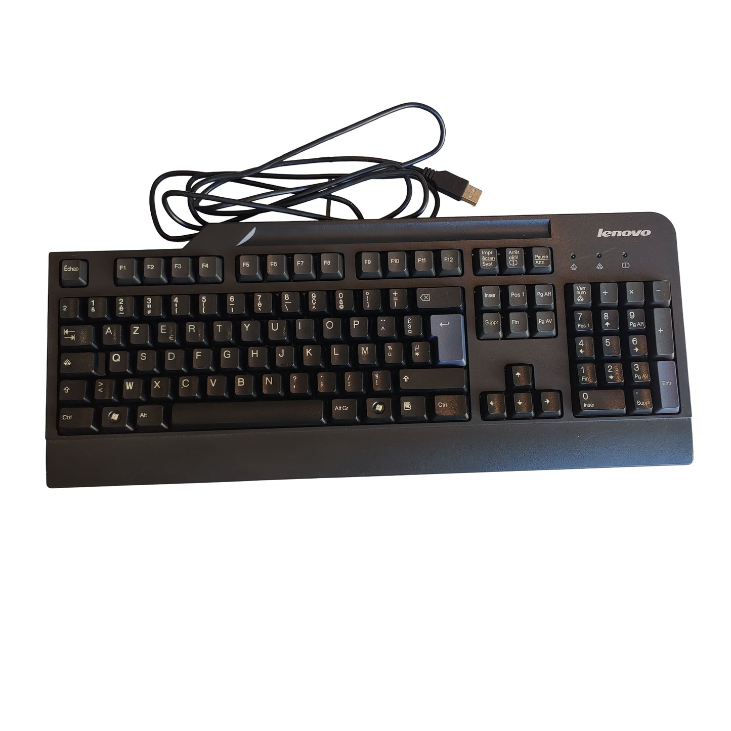 Clavier filaire — AZERTY, connexion USB