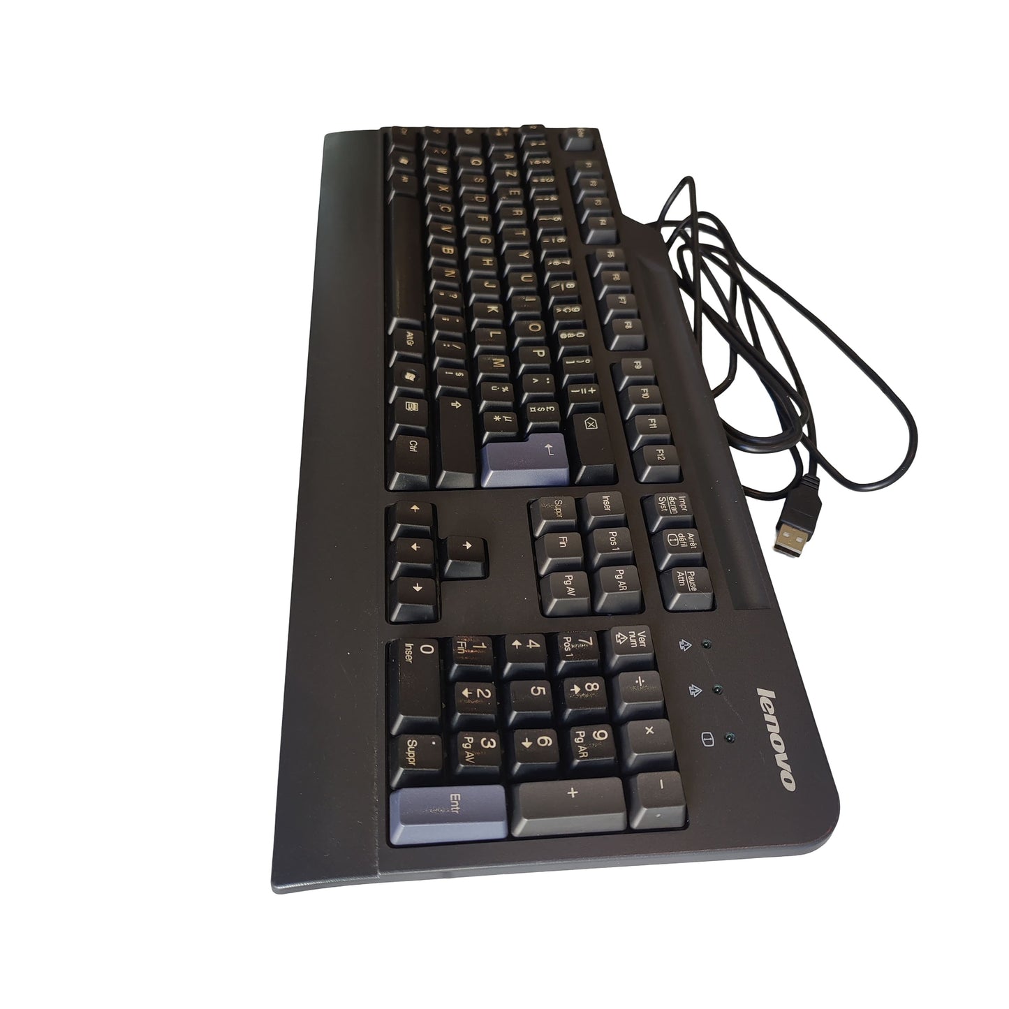 Clavier filaire — AZERTY, connexion USB