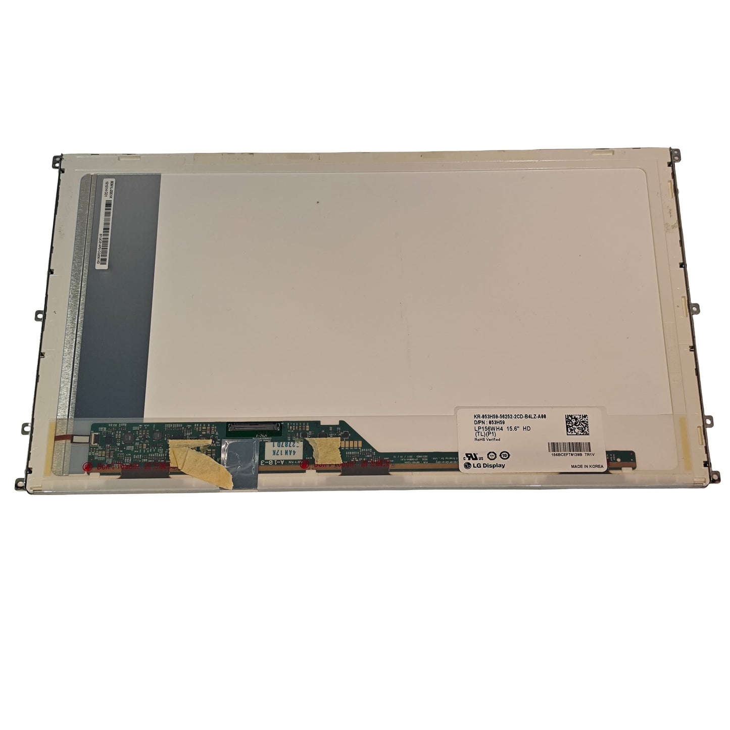 Écran LCD 15,6" HD (LP156WH4-TL(P1)) + Cadre (Bezel) – Option Webcam – Compatible Dell/HP/Toshiba