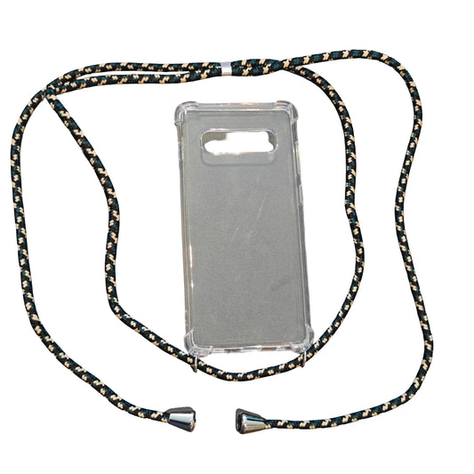 Coque Collier Transparente Samsung Galaxy S10 – Protection avec Cordon