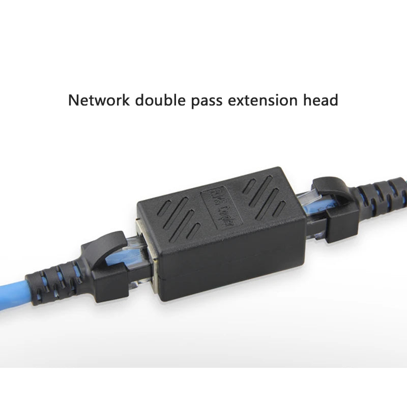RJ45 Connector Female To Female Ethernet CAT6 Coupler Cat7 Cat5e
