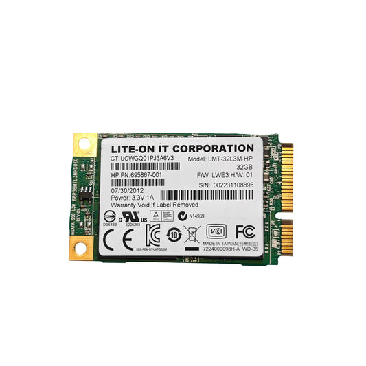 SSD mSATA Lite-On 32 Go LMT-32L3M-HP (Reconditionné)