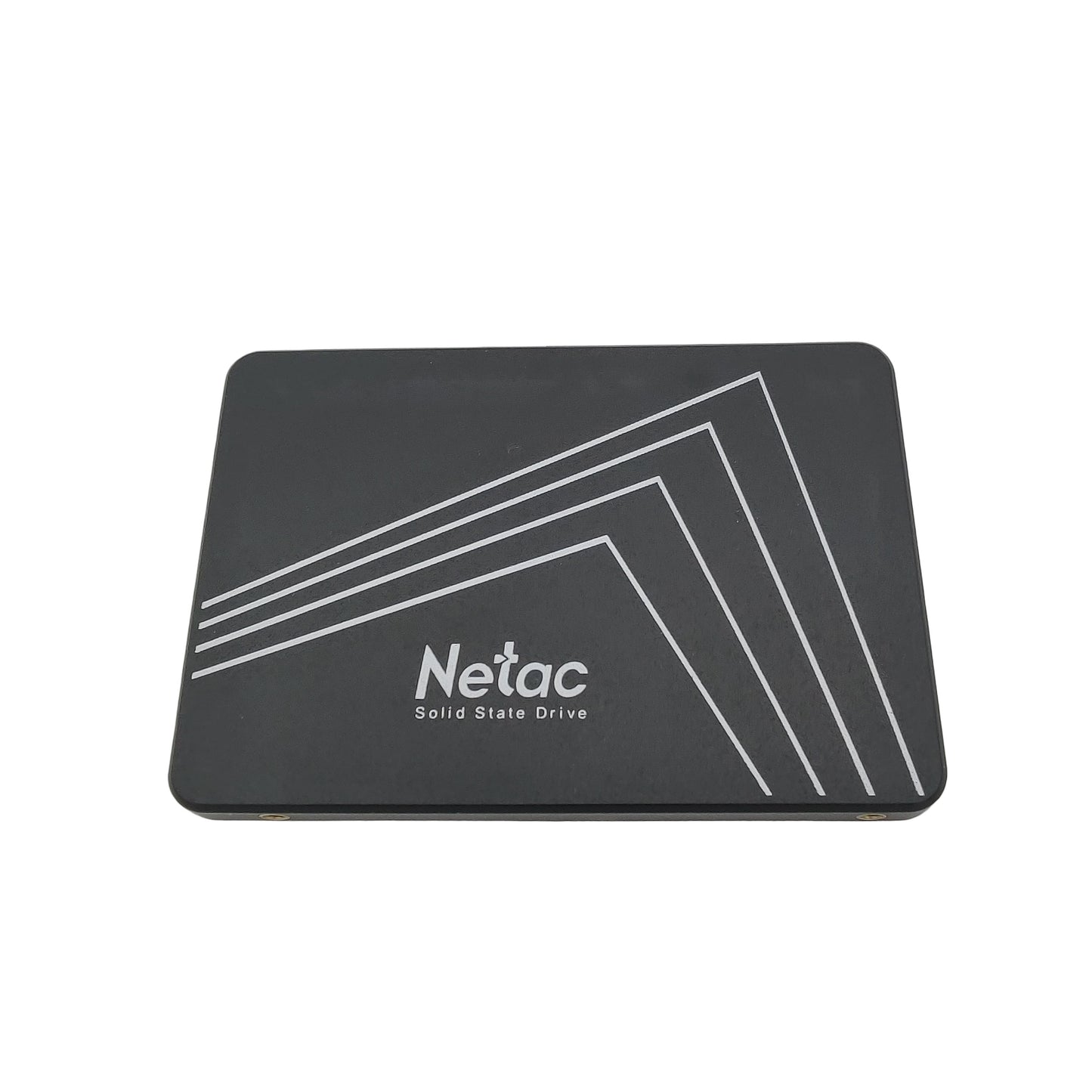SSD Netac 2.5" SATA III – vue avant du boîtier noir
