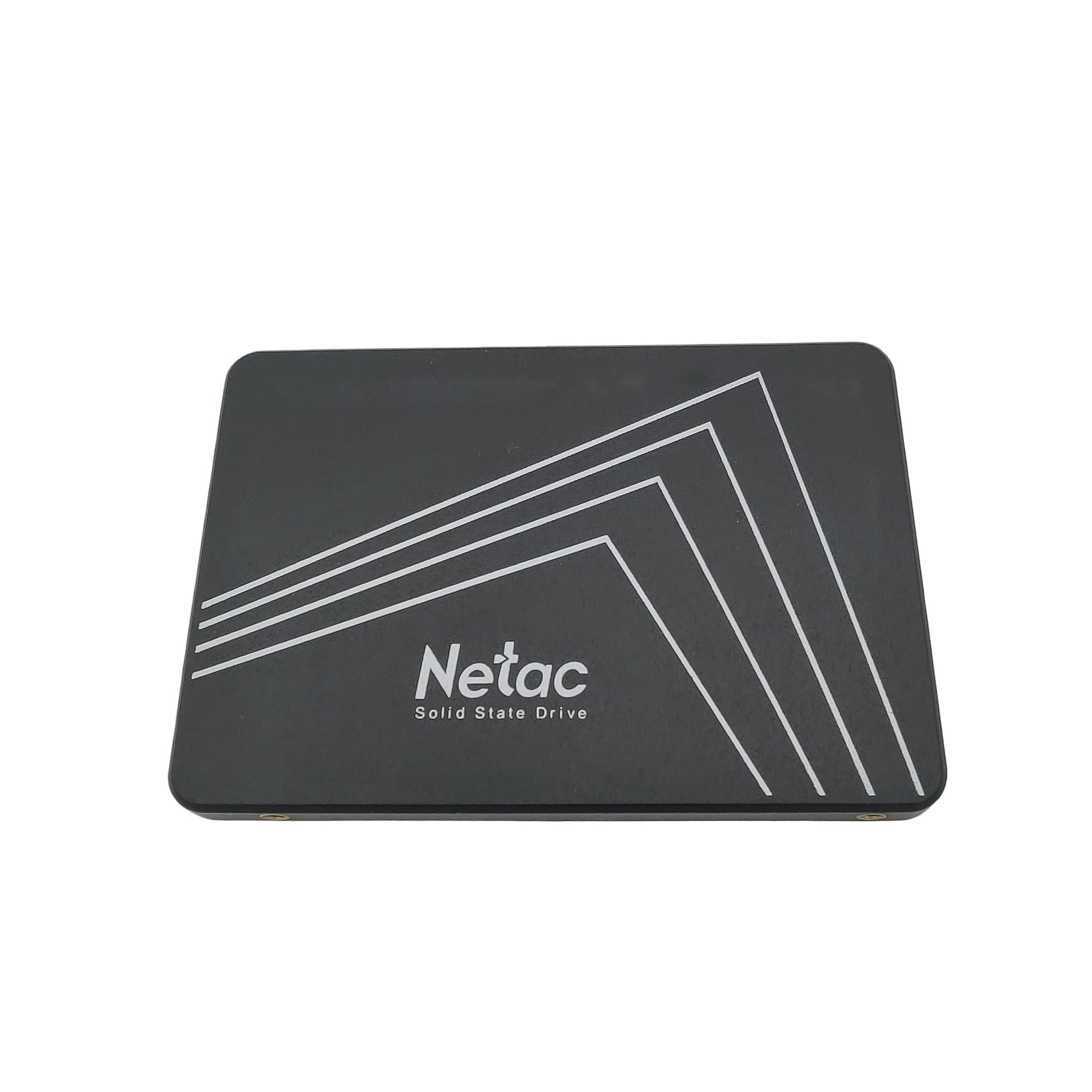 SSD Netac 2.5" SATA III – vue avant du boîtier noir