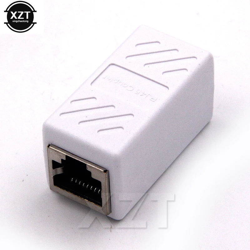 1 a 2 conector hembra del cable Ethernet Cat6 RJ45UTP Cat7 5e de la entrada de red LAN